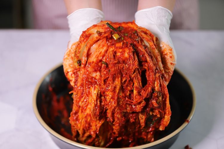Makanan Fermentasi Korea Kimchi Dengan Rasa Khasnya