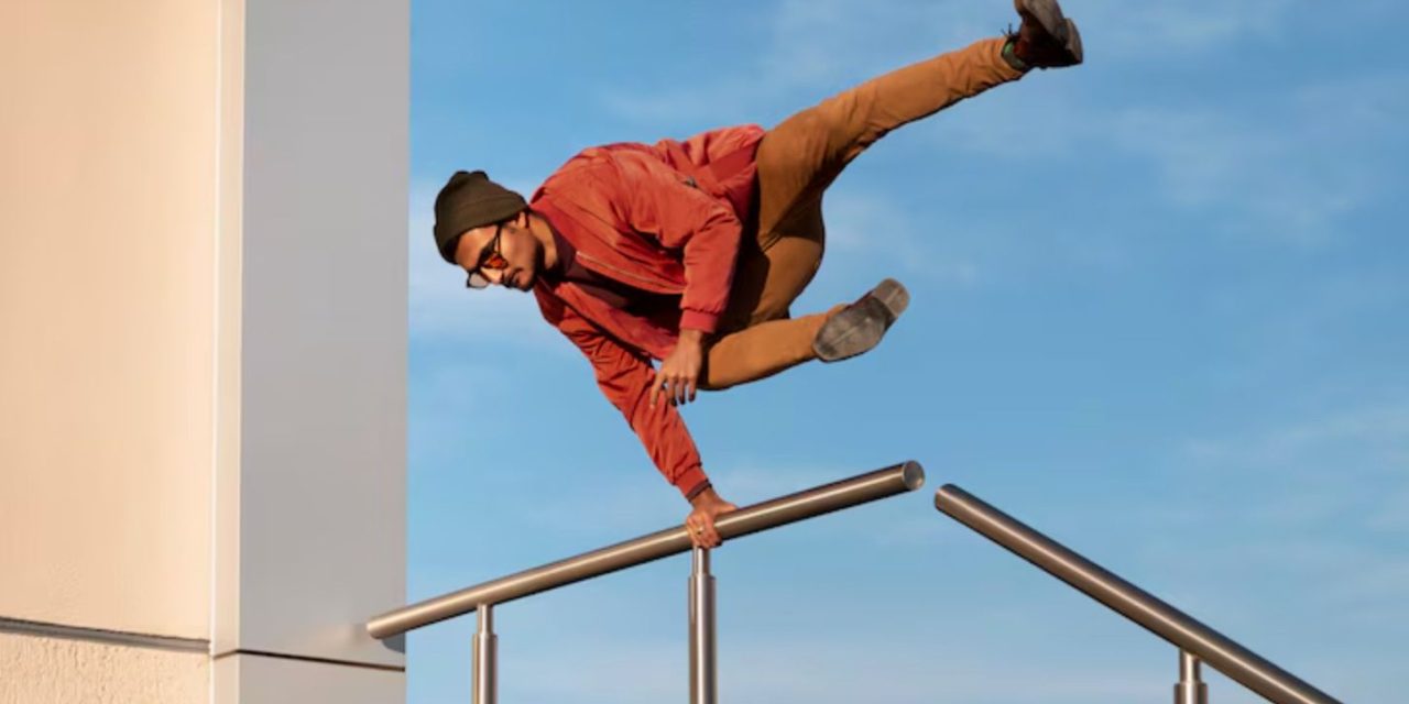 Kegiatan Rintangan Parkour Menjadi Aktivitas Anak Muda
