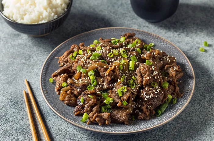 Makanan Khas Bulgogi Dengan Campuran Daging
