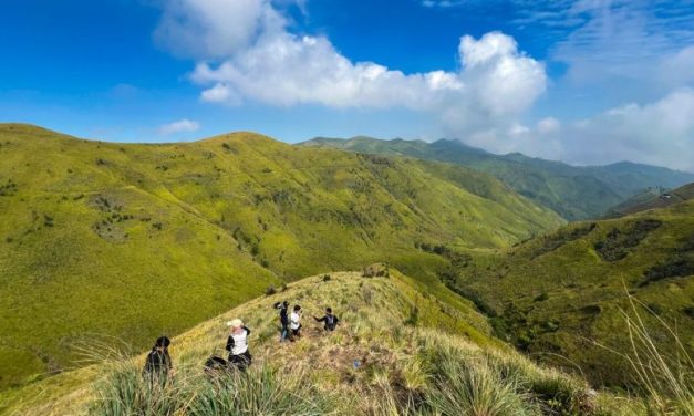 Permukaan Bumi Pada Sebuah Perbukitan Dan Isinya