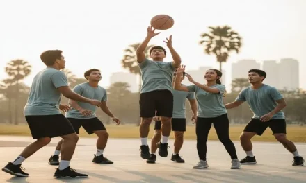 Bermain Dua Tim Dalam Olahraga Beregu Basket