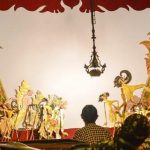 Pertunjukan Budaya Indonesia Sebuah Wayang Kulit