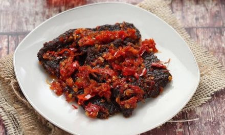 Masakan Padang Dendeng Yang Sangat Khas