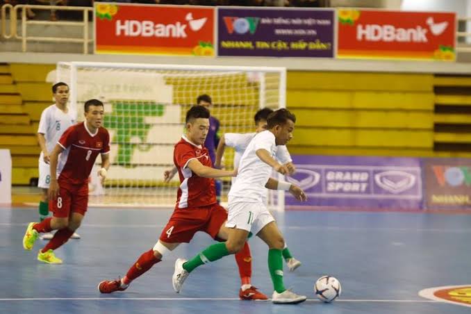 Lapangan Kecil Futsal Sebuah Olahraga Seperti Sepakbola