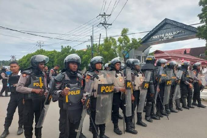 Penegakan Hukum Aparat Di Lakukan Oleh Polisi