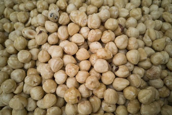 Bahan Rempah Tanaman Biji Kemiri Untuk Masakan